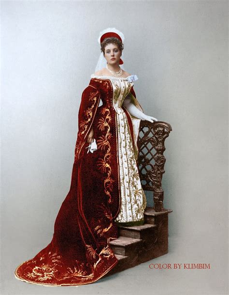 Russian Court Dress Princess Elisaveta Sayn Wittgenstein Née Nabokova 1877 1942 Maid Of