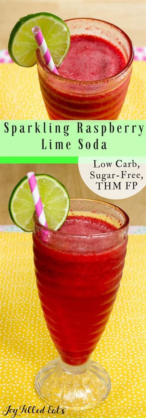Sparkling Raspberry Soda Low Carb Sugar Free Thm Fp If You Are In