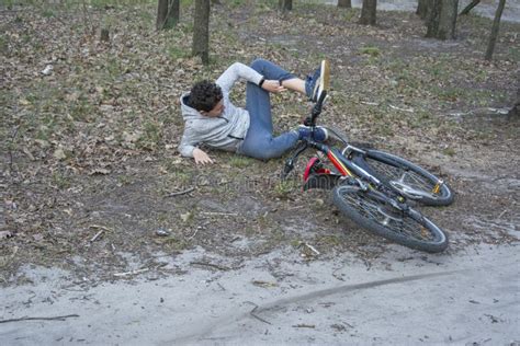 Kid Fell Off Bicycle Stock Photos Free And Royalty Free Stock Photos