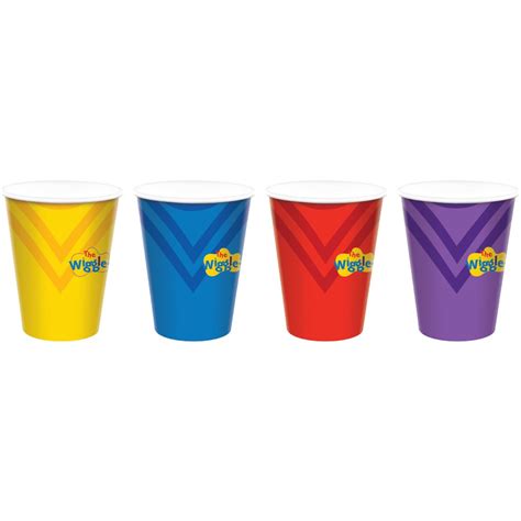 The Wiggles Party 266ml Paper Cups Big W