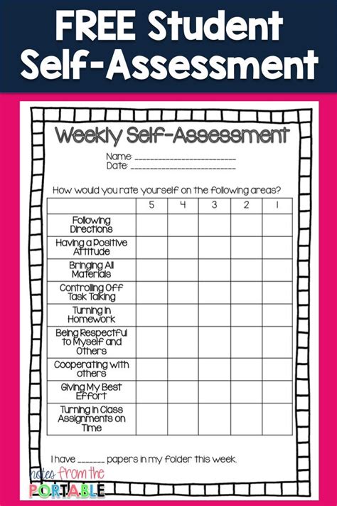 The Perfect Classroom Management Strategy This Free Weekly Self