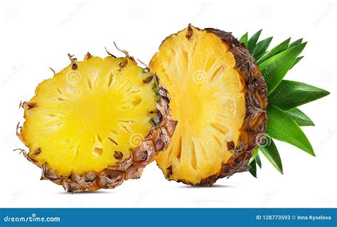 Fresh Pineapple Isolated On White Stock Image Image Of Meal Healthy