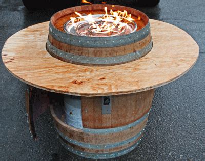 Cut a circle into the ground around the outside of your stones with a spade. How To Build Wine Barrrel Fire Pit