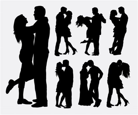 100000 Silhouette Couple Vector Images Depositphotos