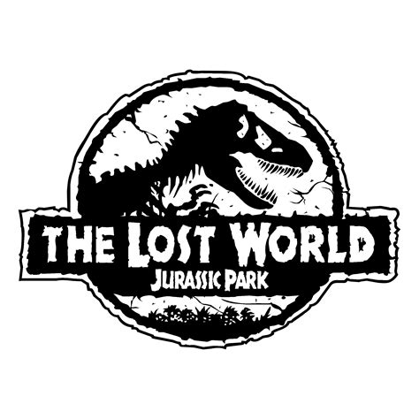 Jurassic Park Black And White Logo Logodix