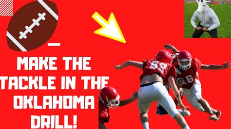 How To Make More Tackles In The Oklahoma Drill Football Drills