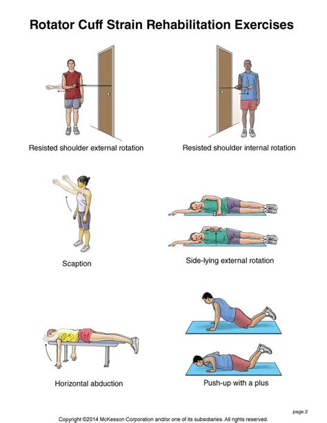 Printable Shoulder Impingement Exercises