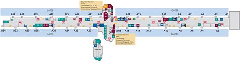 Atlanta Airport Terminal Map 2024 Map Of Atlantic Ocean Area