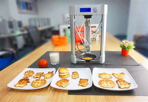 3d food printing companies are looking forward to a future where 3d printers are regular appliances when it comes to food production. Delta Model Desktop Food 3D Printer- pancake / tomoto ...