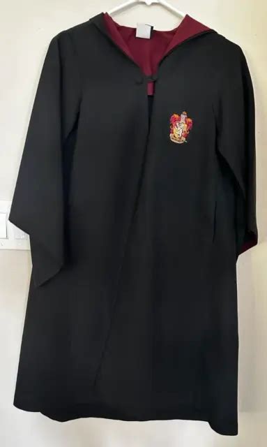Universal Studios Harry Potter Gryffindor Hooded Robe Cloak Hogwarts