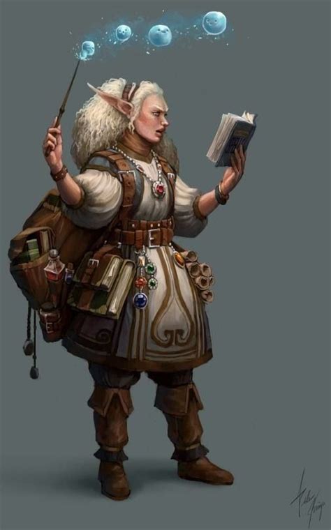 Dungeons Dragons Halflings And Gnomes Ii Inspirational Character