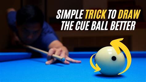Simple Trick To Draw The Cue Ball Better Youtube