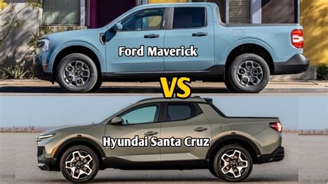Best Compact Truck For America 2022 Ford Maverick Vs Hyundai Santa Cruz