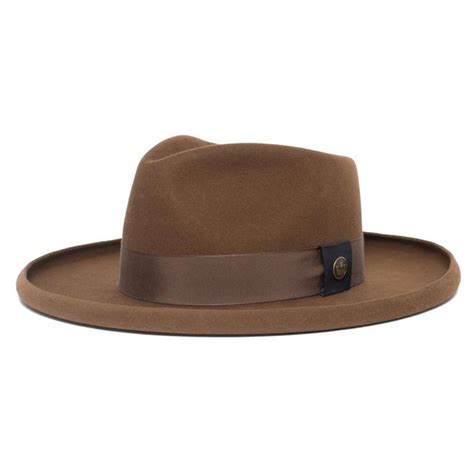 Colonel Pierce Fedora Hats For Men Wide Brim Fedora Mens