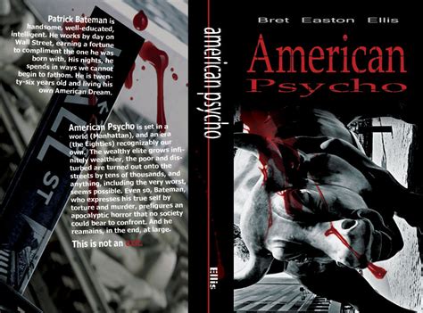 American Psycho Book Cover By Steemedrice On Deviantart