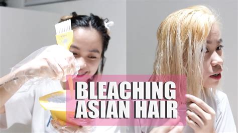 Bleaching Asian Hair Twice2x Tagalog By Miles Micosa Youtube