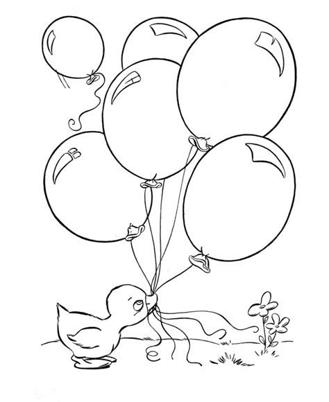 Coloring Pages Balloon Coloring Home