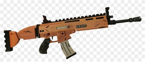 Scar Aoturifle With Moving Parts Fortnite Scar Clipart 262742 Pikpng