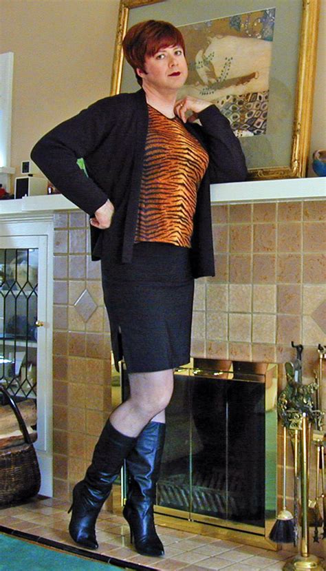 sissy patsy cd — me… patsy crossdressed and ready to go out