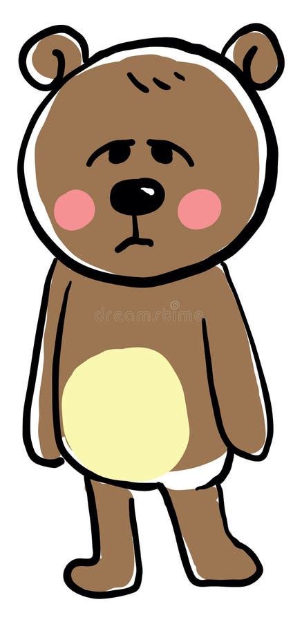 Sad Bear Cub Stock Illustrations 96 Sad Bear Cub Stock Illustrations