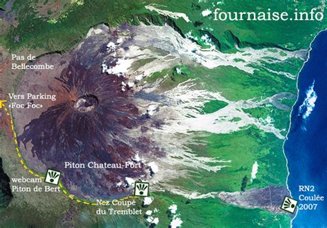 Le Piton de la Fournaise est en éruption Sciences et Avenir