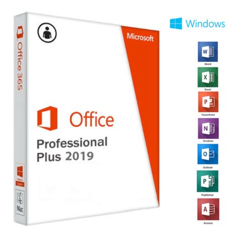 Microsoft Office 2019 Professional Plus Retail Clave De Licencia Para