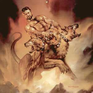 Era hijo de zeus y alcmena, una reina mortal, hijo adoptivo de anfitrión y bisnieto de perseo. Héraclès ou Hercule, le héros grec aux douze travaux