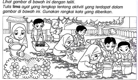 Penulisan latihan bina ayat berdasarkan gambar tahun 6. Laman Bahasa Melayu: Gambar Tunggal Untuk Membina Ayat
