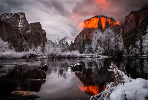 Sfondi 2048x1383 Px Paesaggio La Neve Parco Nazionale Yosemite