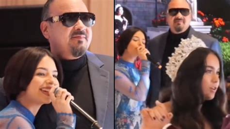 VIDEO Ángela y Pepe Aguilar aparecen de sorpresa en una fiesta de XV