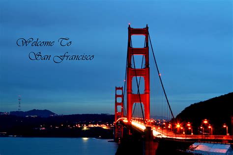 Welcome To San Francisco Photograph By Kevin Ho Fine Art America
