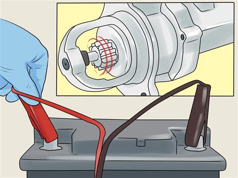 At this time the starter motor through the winding 3 receives power from the vehicle battery and starts the rotation with low momentum. How to Test a Car Starter: 13 Steps (with Pictures) - wikiHow