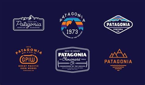 Patagonia Neil Hubert Commercial Artist Badge Design Sticker