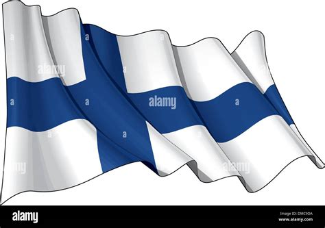 Flag Of Finland Stock Vector Image And Art Alamy
