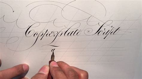 ✓ click to find the best 4 free fonts in the copperplate script style. A New Manual on Copperplate Script - YouTube