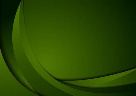 Premium Vector Green Corporate Elegant Waves Abstract Background