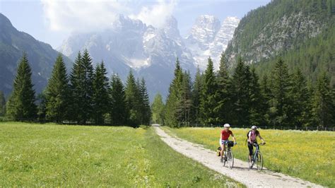 Trekking Dolomites Bicycle Tour Through The Dolomites Alps Biketours