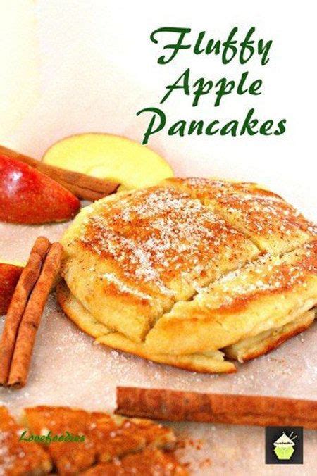Fluffy Apple Pancakes Apple Pancakes Recipes Yummy Breakfast