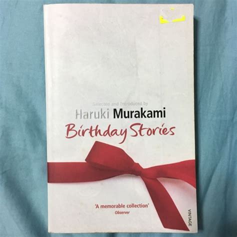 Birthday Stories Haruki Murakami Hobbies And Toys Books And Magazines