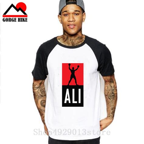 Famous Plstar Cosmos Drop Shipping 2019 Summer New Fashion Mens T Shirt Muhammad Ali Print Boxer