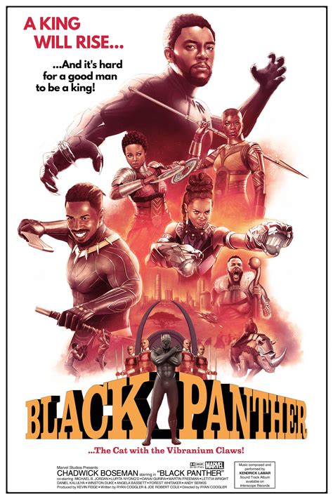 Black Panther 2018 3600 X 5400 With Images Marvel Movie Posters