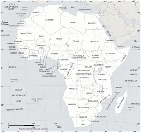 Sintético 100 Foto Mapa De Africa Con Division Politica Y Nombres