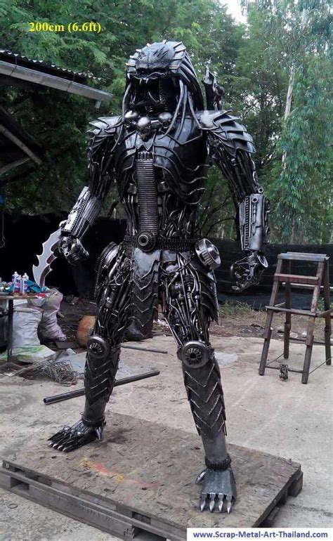 Huge Scrap Metal Sculptures From Thailand That Bring Your Favorite