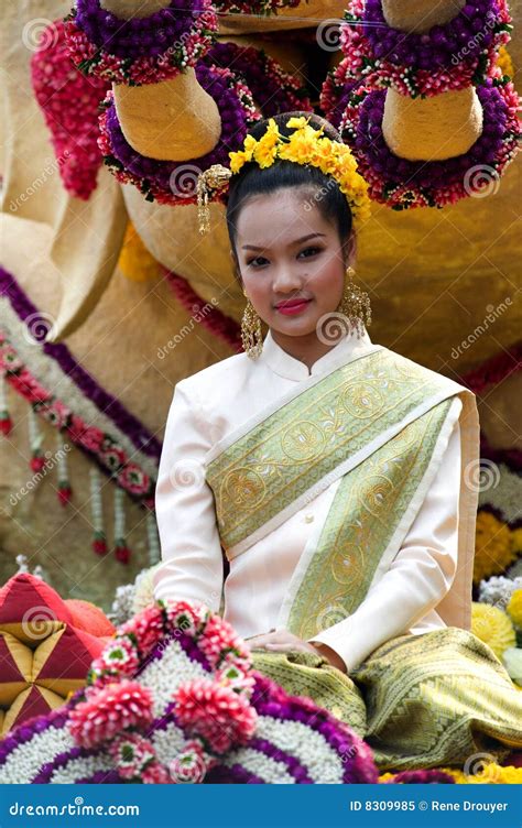 Thailand Chiang Mai Flower Festival Editorial Image Image Of Thai
