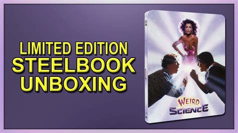 Weird Science Limited Edition Blu Ray Steelbook Unboxing Youtube