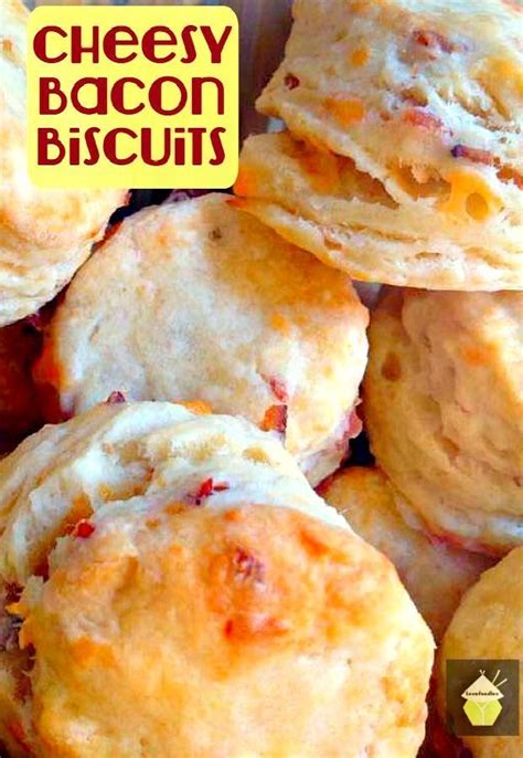 Cheesy Bacon Biscuits These Are A Lovely Light And Fluffy Biscuit With