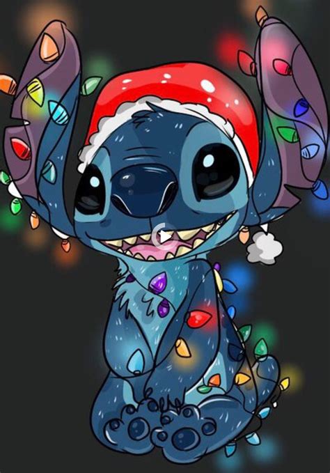 Christmas stitch by mak8906 on DeviantArt in 2021 | Stitch drawing