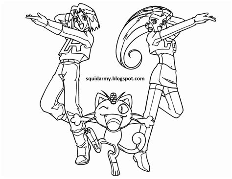 Check spelling or type a new query. Pokemon Team Rocket Coloring Pages - Coloring Home