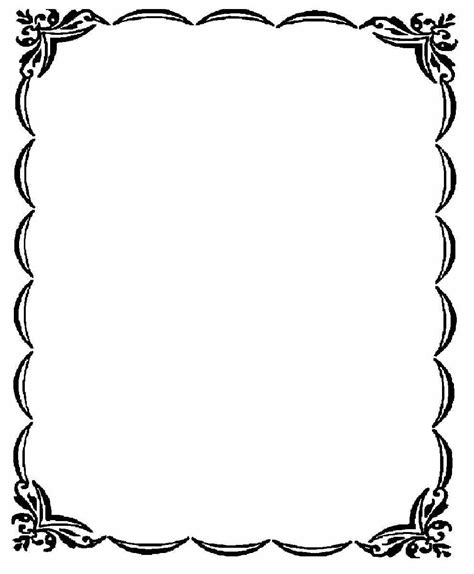 Frame Black And White Clip Art Library