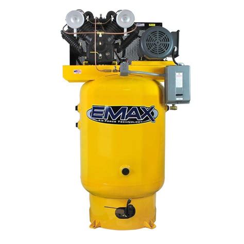 Emax Industrial Plus Series 120 Gal 10 Hp 3 Phase Vertical Electric